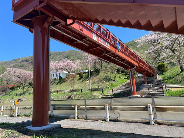 木曽維持管内歩道橋補修工事（橋梁補修）